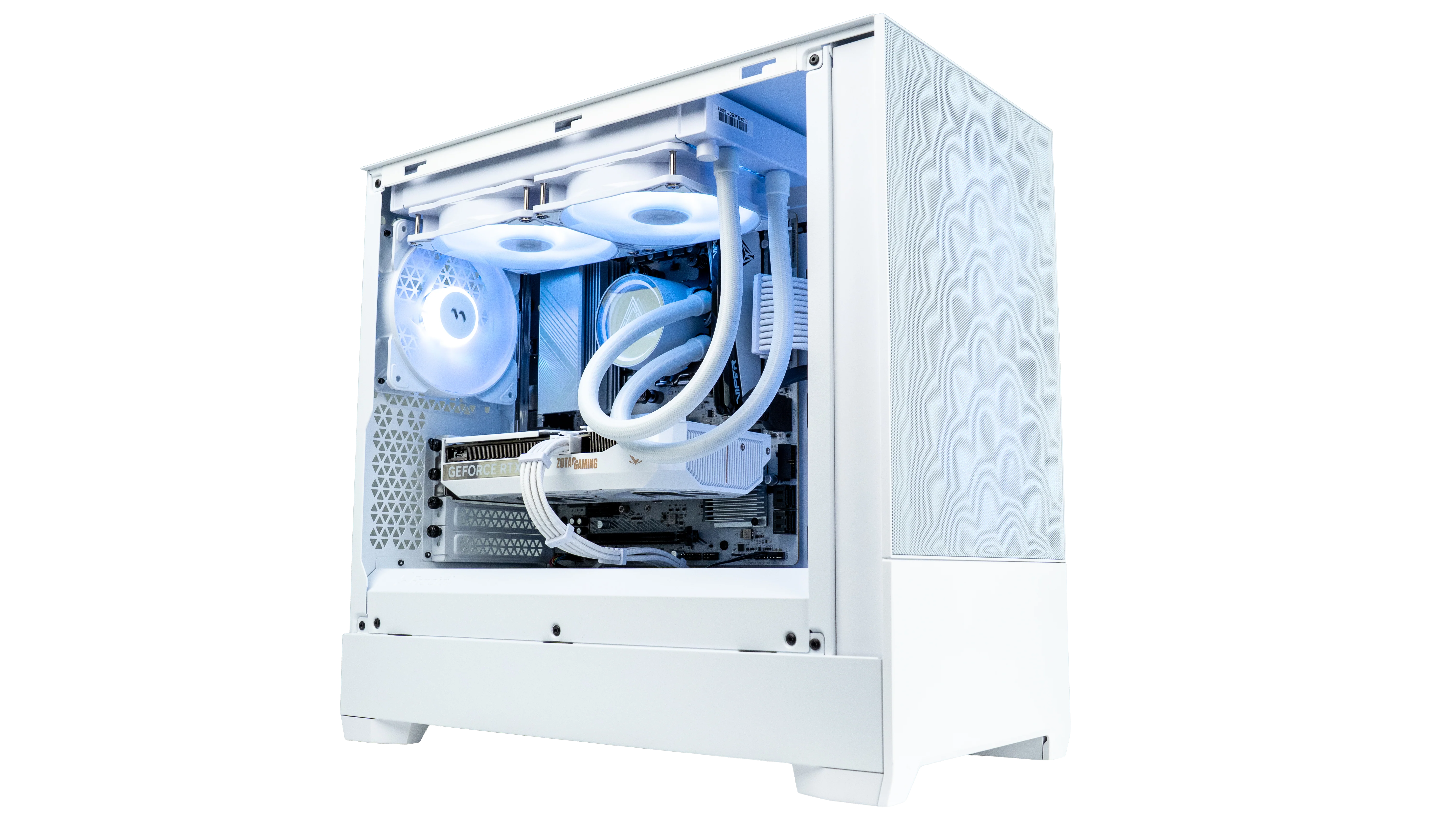 Mid Range All White Gaming PC