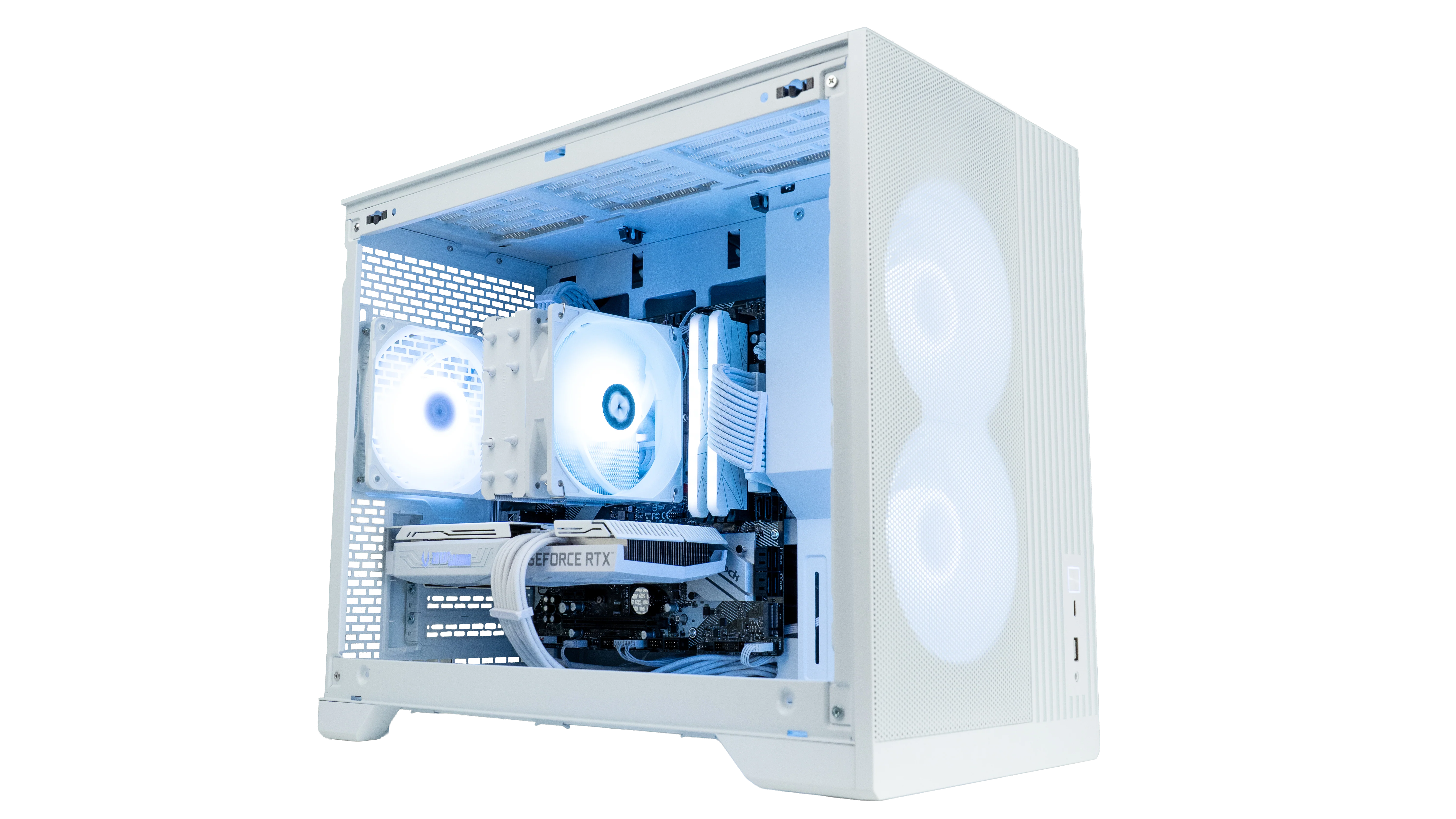 Entry Level White/RGB Gaming PC