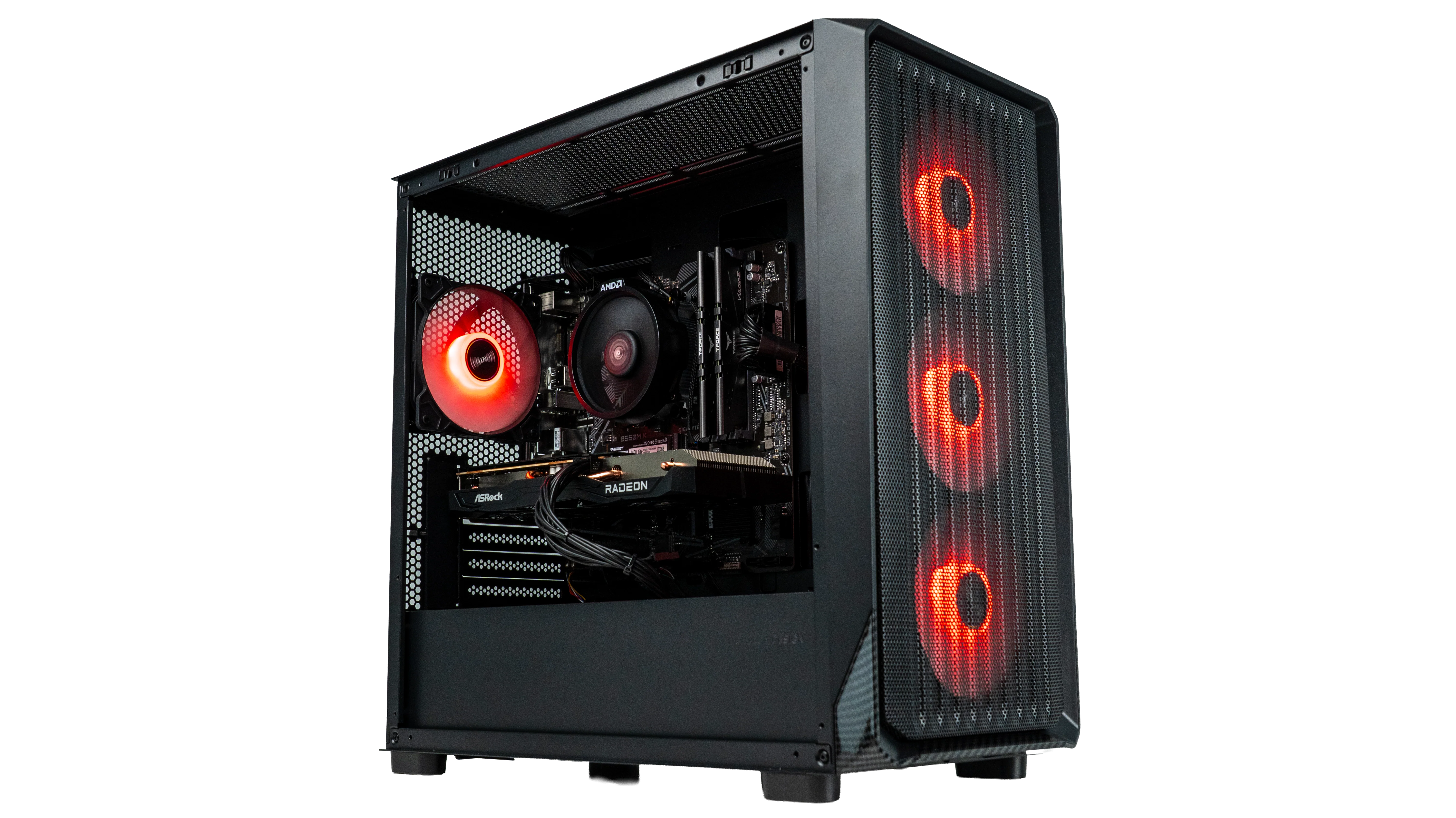 Entry Level Black/RGB Gaming PC