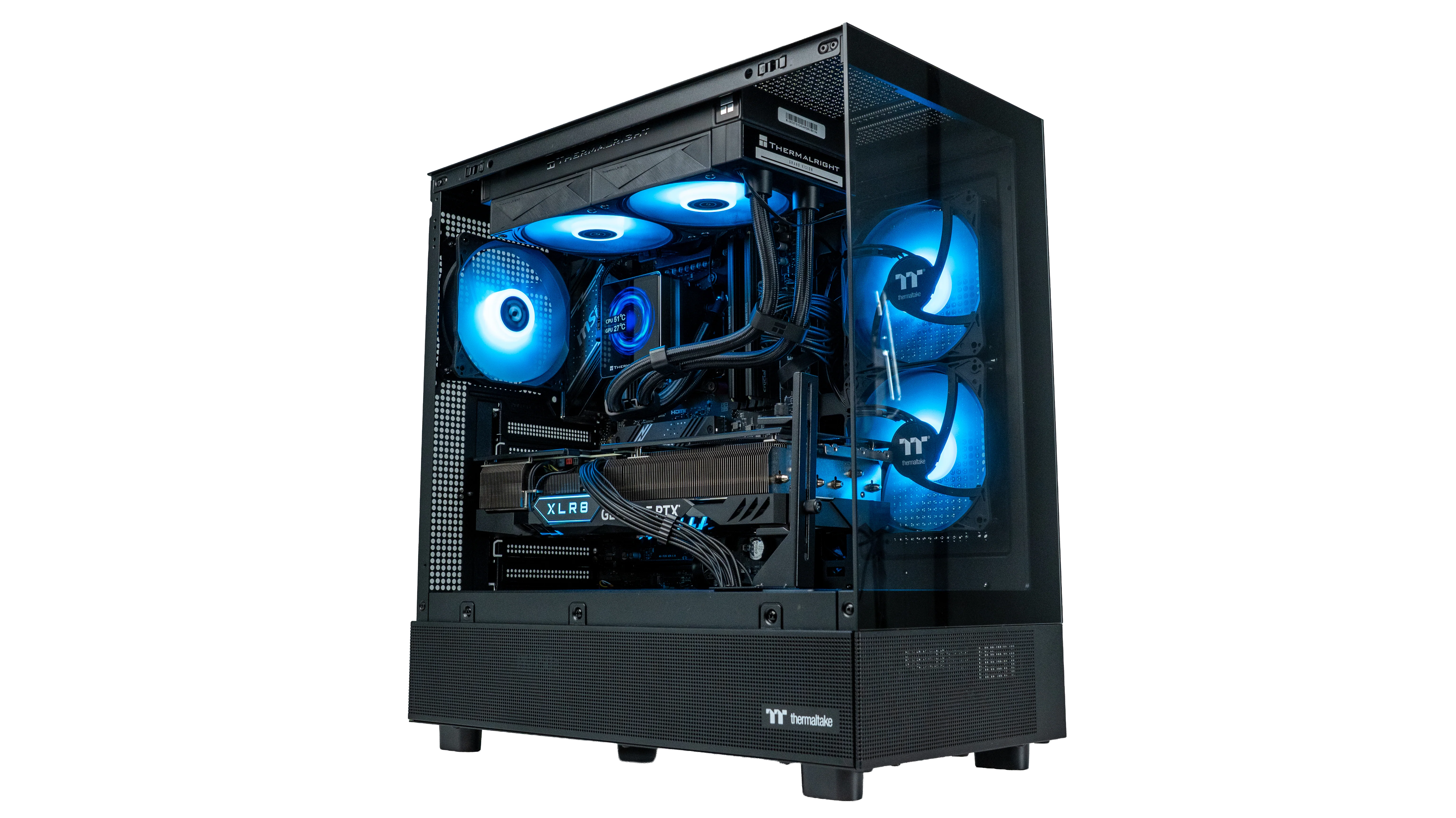 High End Black/RGB Gaming PC